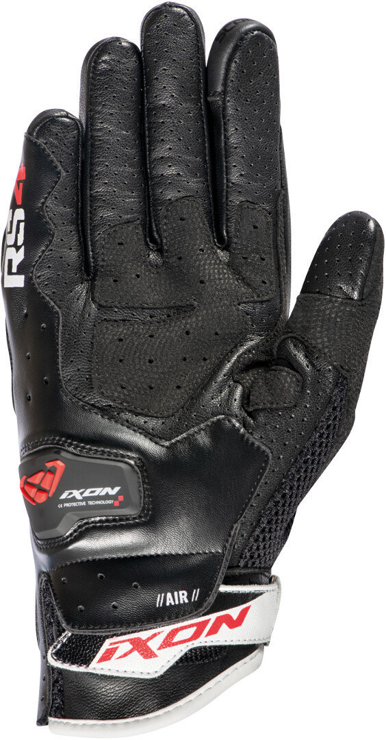 Ixon RS4 Air Mănuși de motocicletă Negru/Roșu/Alb L Figura 2