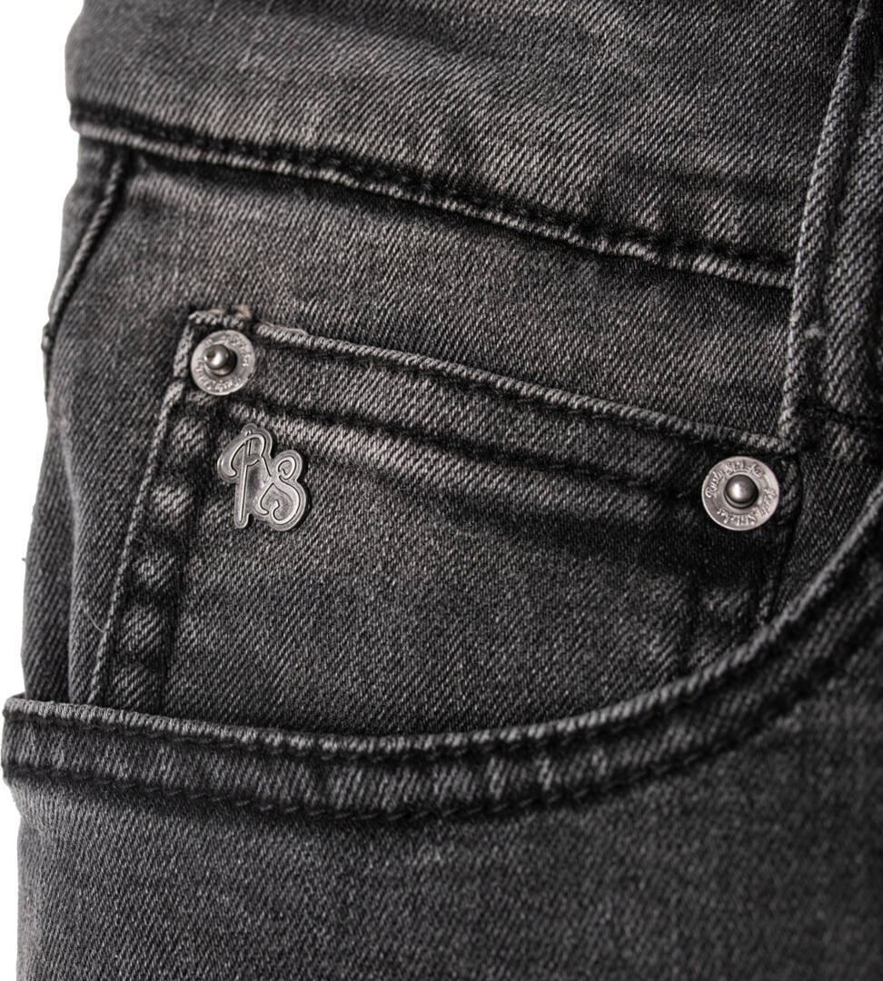 Rusty Stitches Emma Damen Motorradjeans schwarz 36 Abbildung 3
