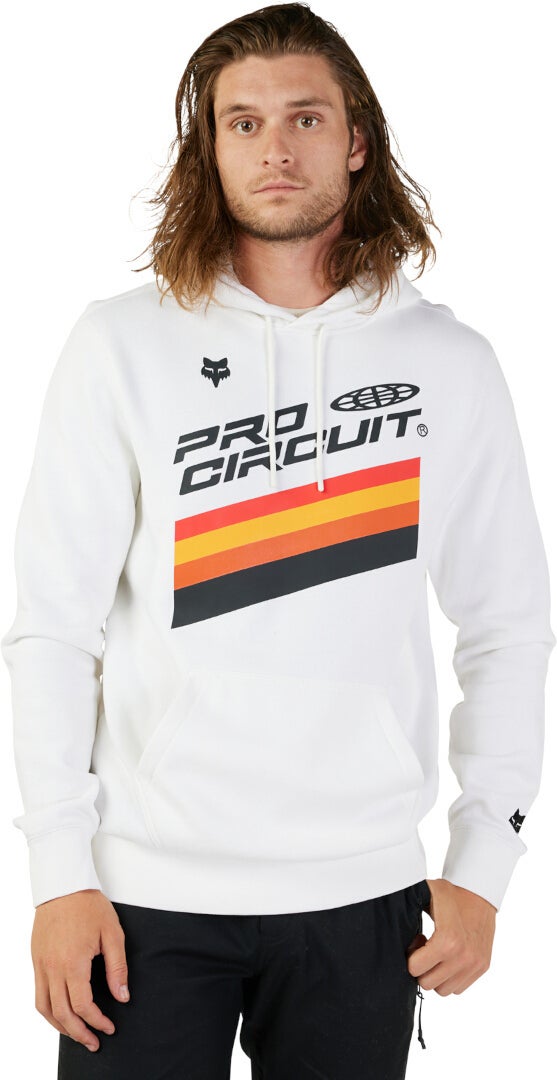 FOX Pro Circuit 2023 Capuche Blanc/Noir/Rouge L Figure 3