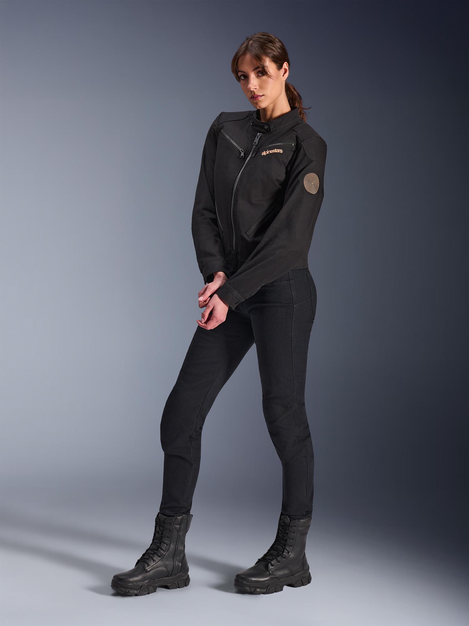 Alpinestars Stella Grace Dames motorfiets textieljas Zwart L Figuur 4
