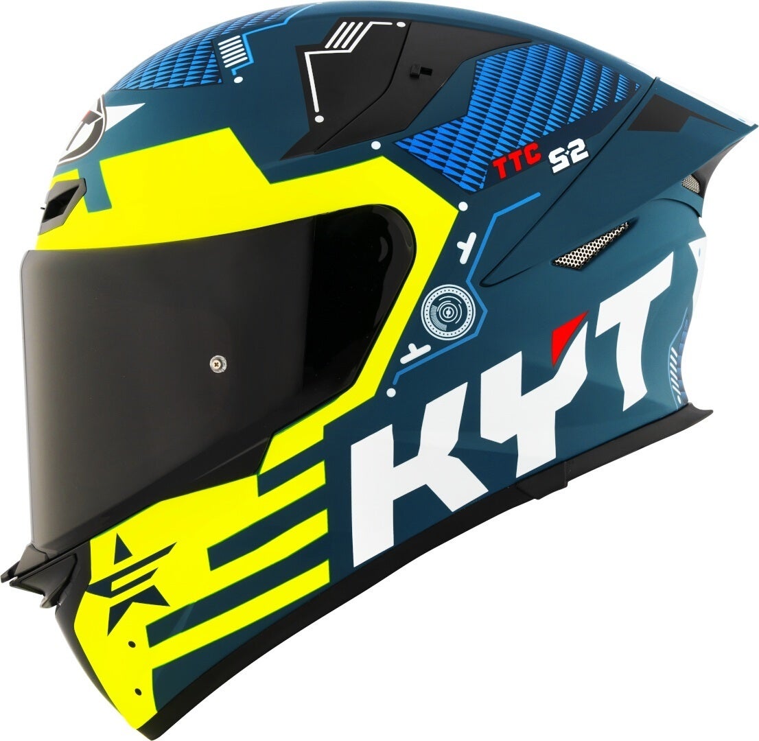 KYT TT-Revo Fuselage Helmet yellow matt M (57/58) Figure 6
