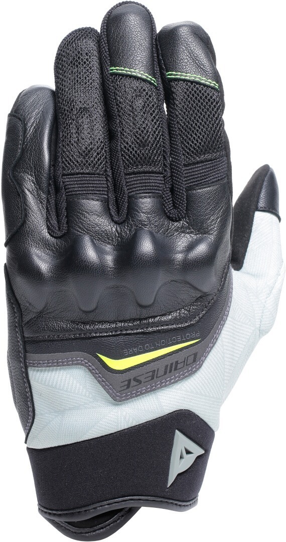 Dainese Ermex Motorcykel handsker sort/grøn M Figur 1