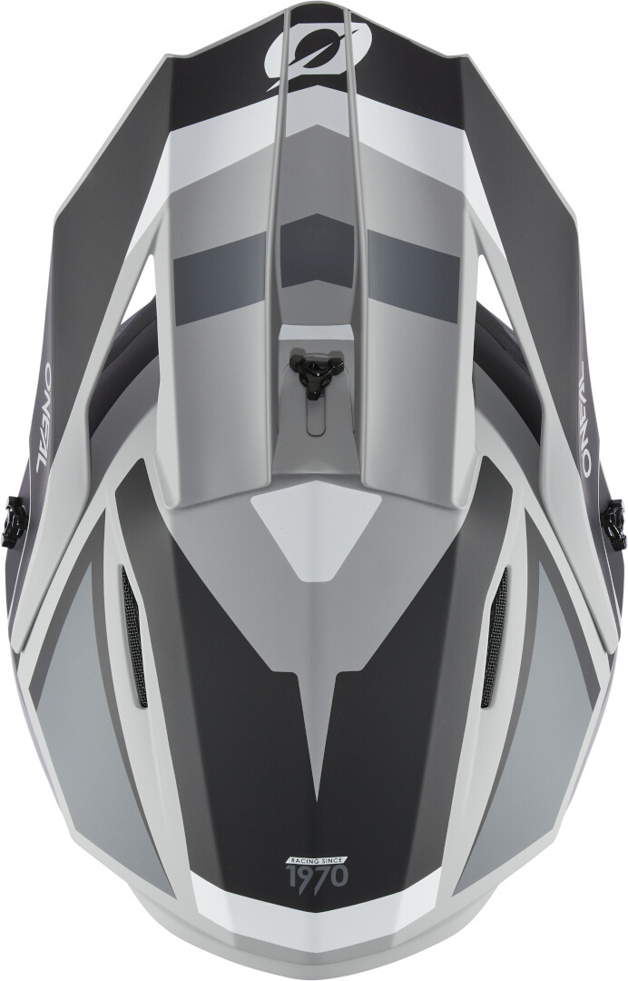 Oneal 1SRS Stream Cască de motocross Negru mat/gri XS (53/54) Figura 7