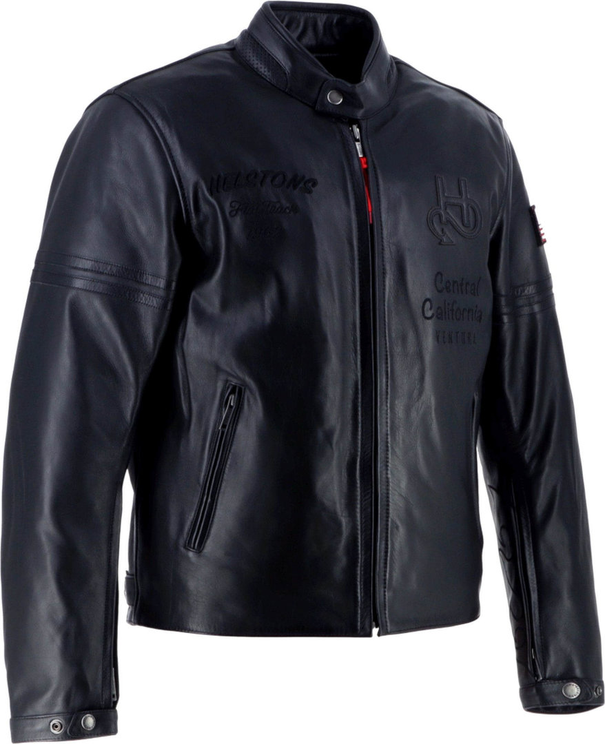 Helstons Nashville Motorcycle Leather Jacket black M Figure 7