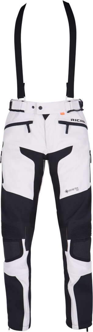 Richa Armada 1.1 Gore-Tex Pro vattentät motorcykel textil byxor grå/svart L Figur 2