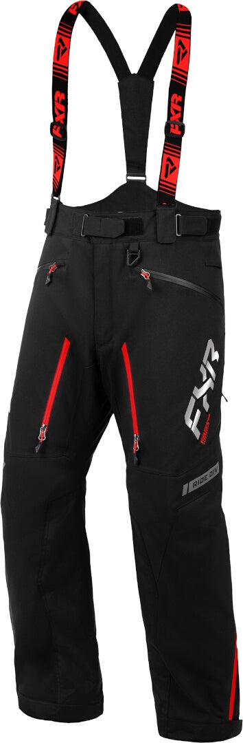 FXR Mission FX Snowmobile Pants black/red 3XL Figure 1