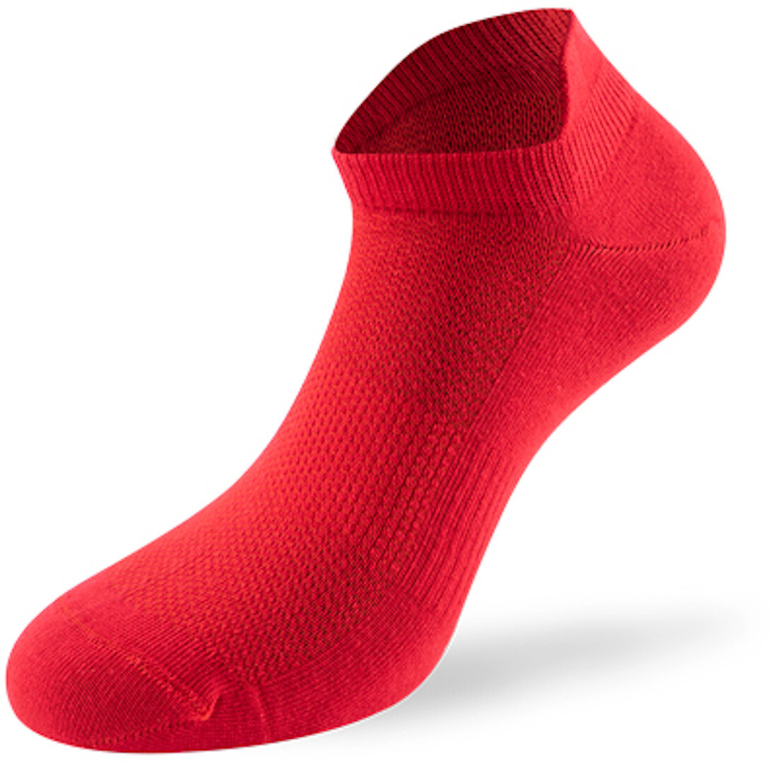 Lenz Performance Sneaker Tech Socken weiß/pink/rot 43-46 Abbildung 4