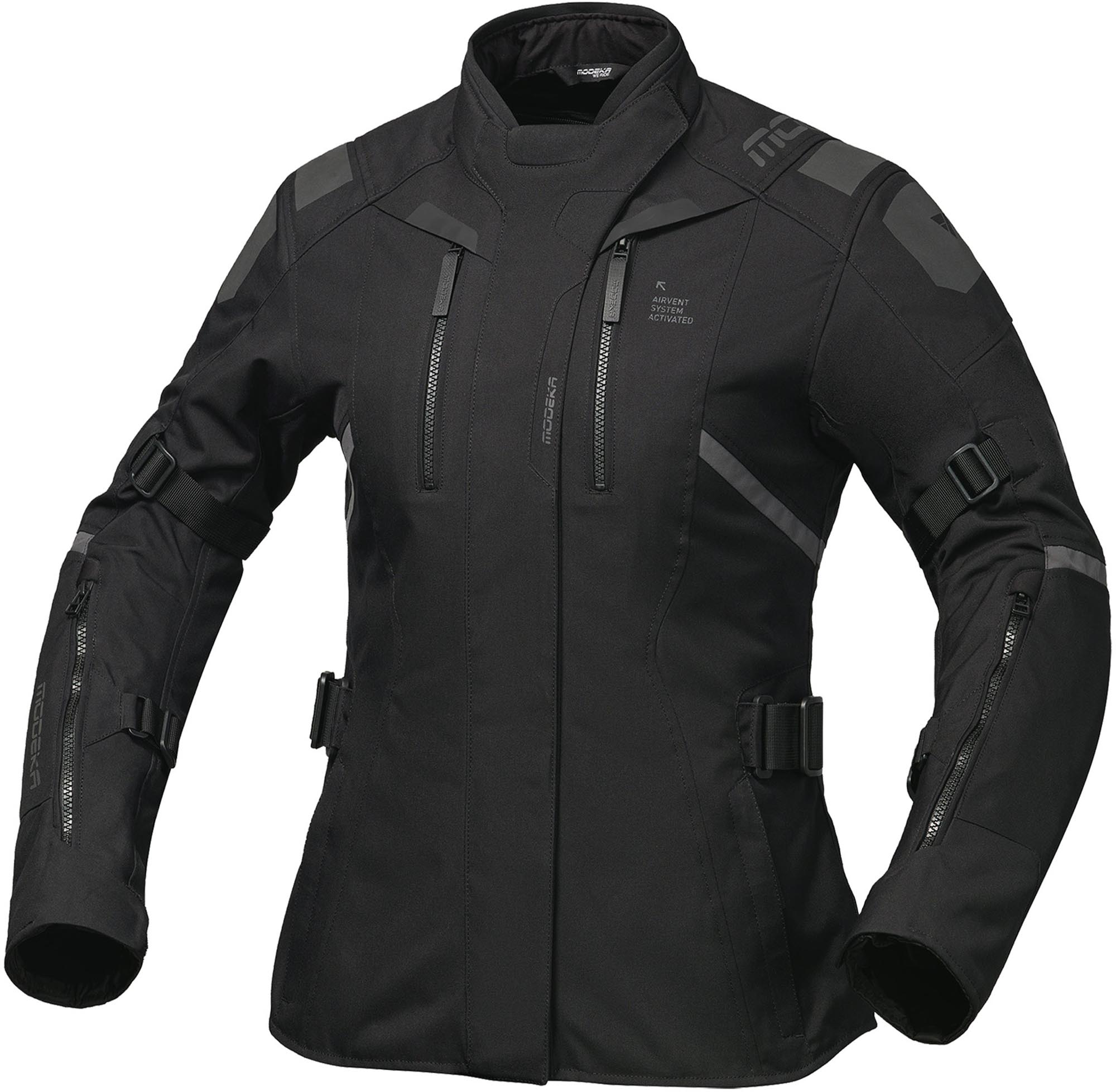 Modeka Striker III Damen Motorrad Textiljacke schwarz 48 Abbildung 1