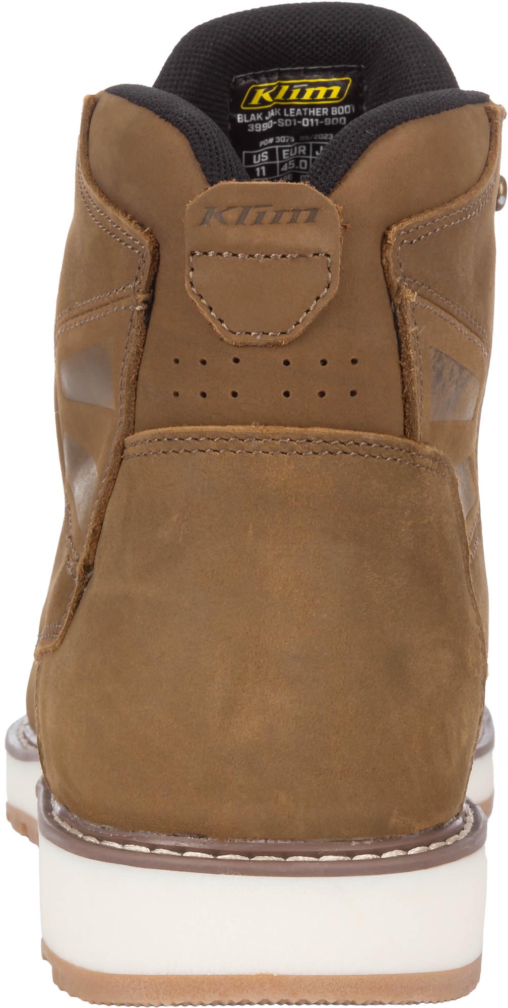Klim Blak Jak 2026 perforated Leather Motorcycle Boots brown/beige 14 Figure 8