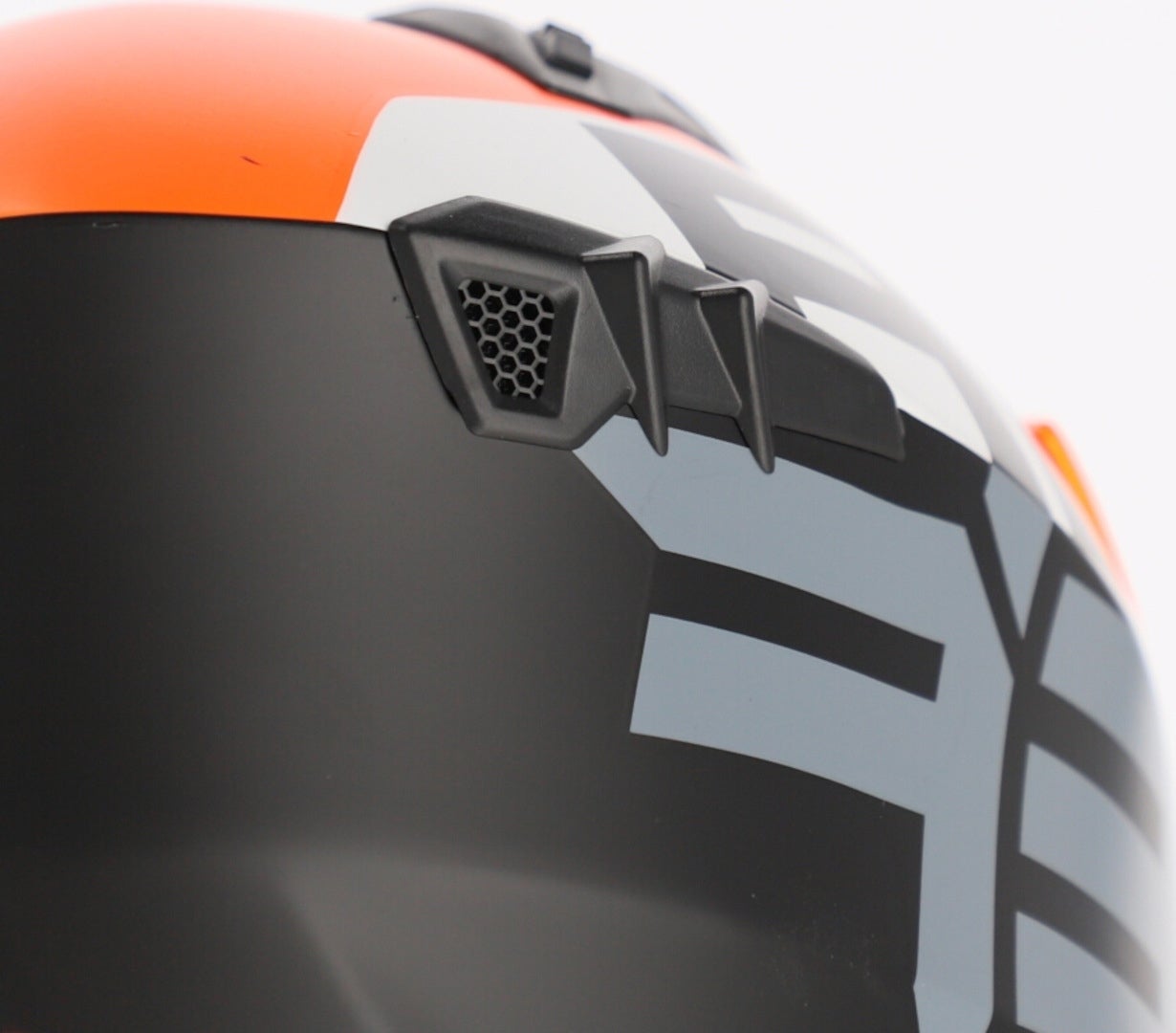 Acerbis Aria Sport Jet hjelm sort mat/orange M (57/58) Figur 3