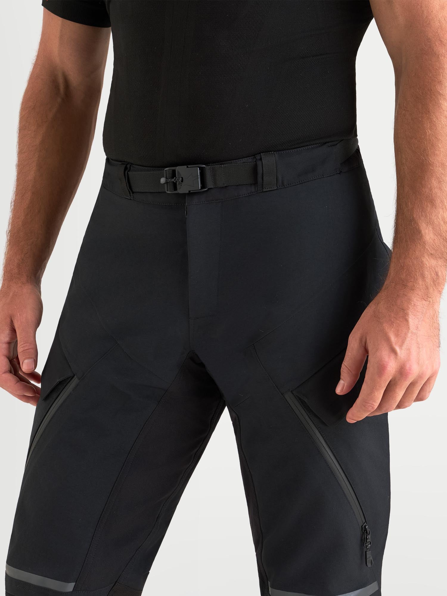 Alpinestars ST-7 V2 2L Gore-Tex vandtætte motorcykeltekstilbukser Sort 4XL Figur 8