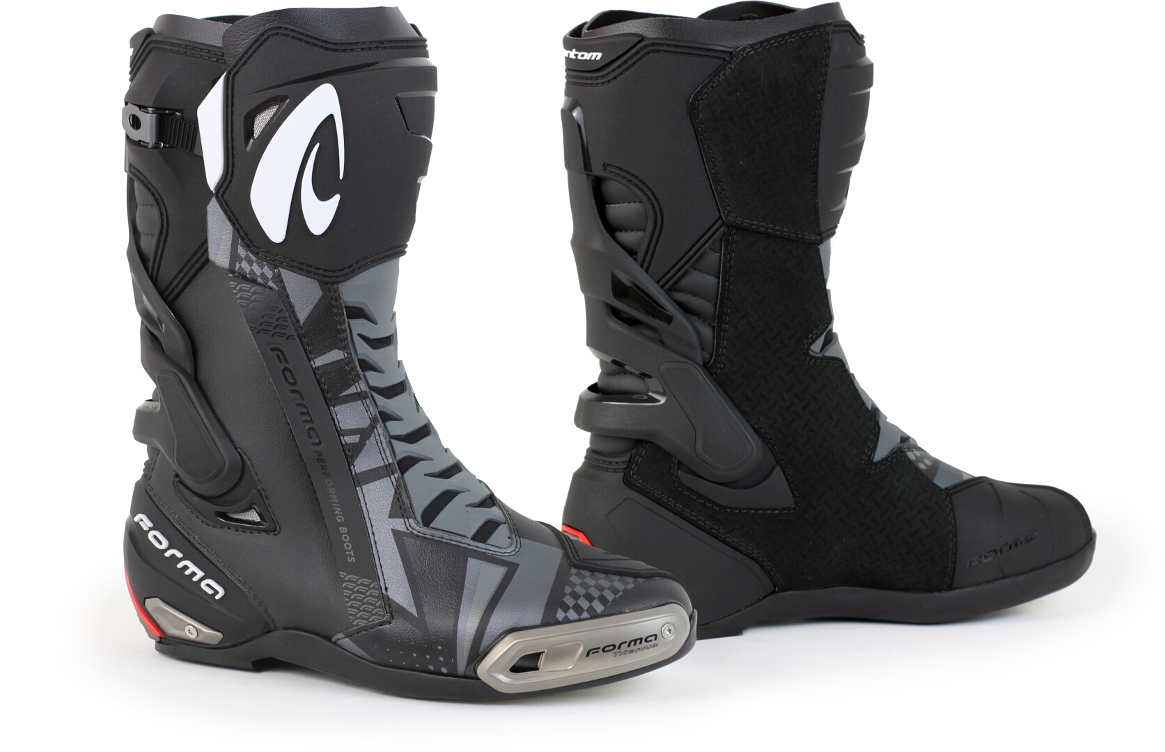 Forma Phantom Motorradstiefel schwarz 48 Abbildung 1