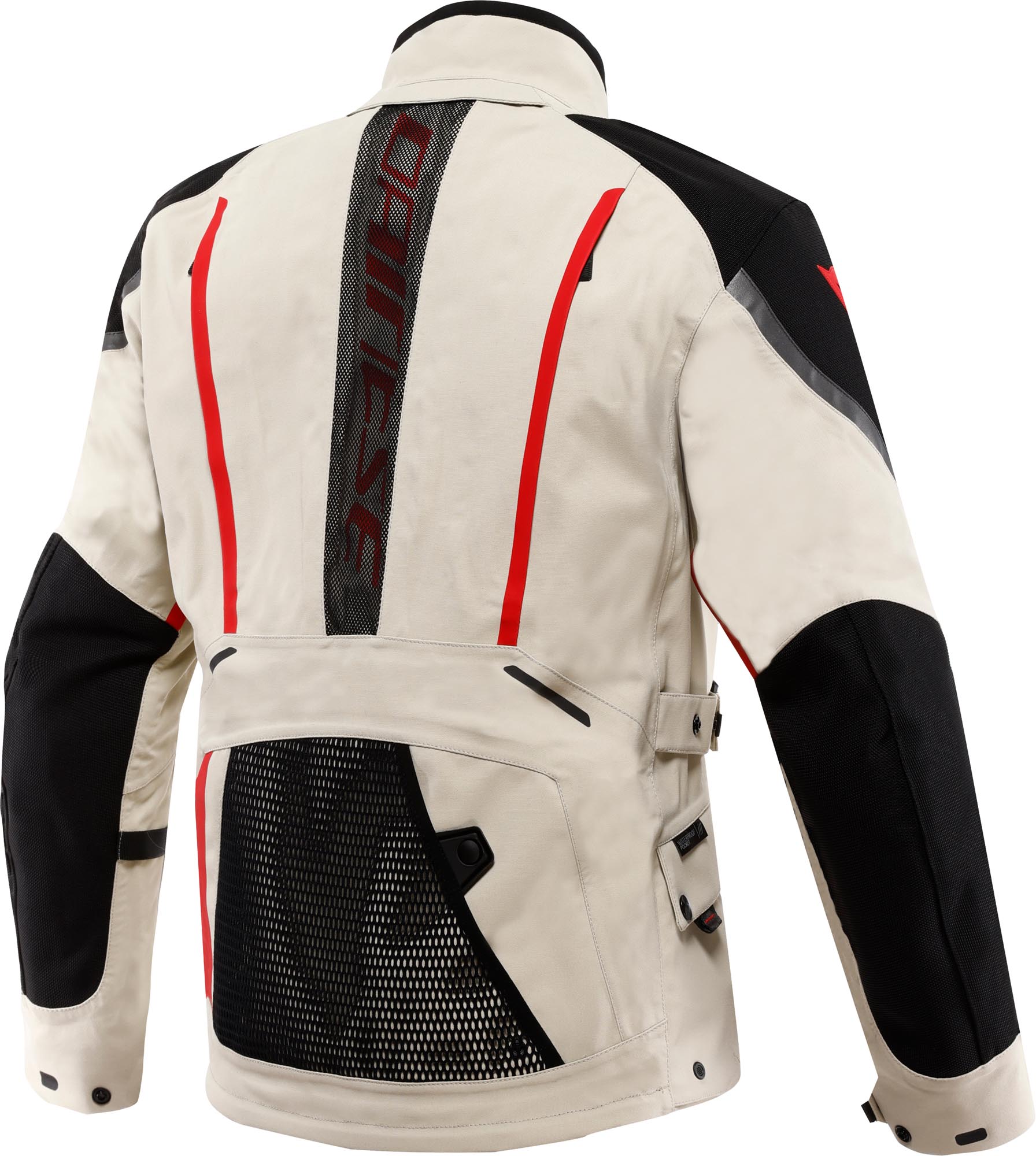 Dainese Super Expedition Gore-Tex 방수 오토바이 섬유 재킷 빨간색/베이지색 58 그림 2
