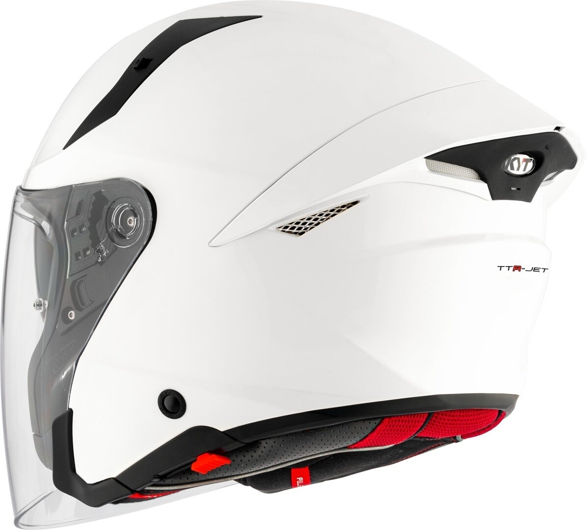 KYT TTR-Jet Plain Jet Helm Wit S (55/56) Figuur 8