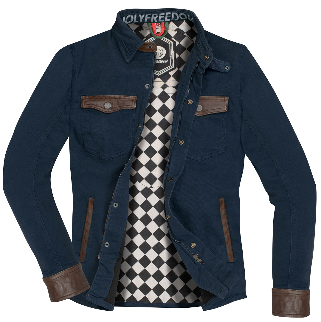 HolyFreedom Coyote Motorcycle Textile Jacket blue M Figure 2
