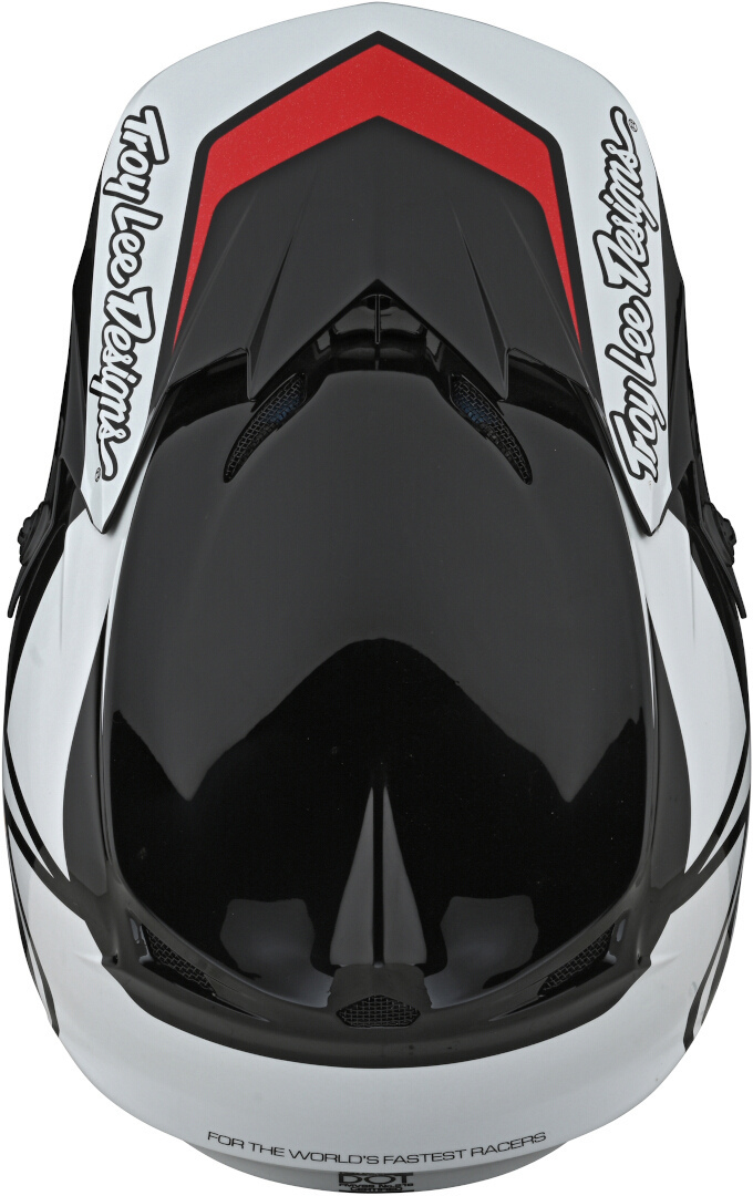 Troy Lee Designs GP Overload Casco motocross Bianco/nero L Figura 2