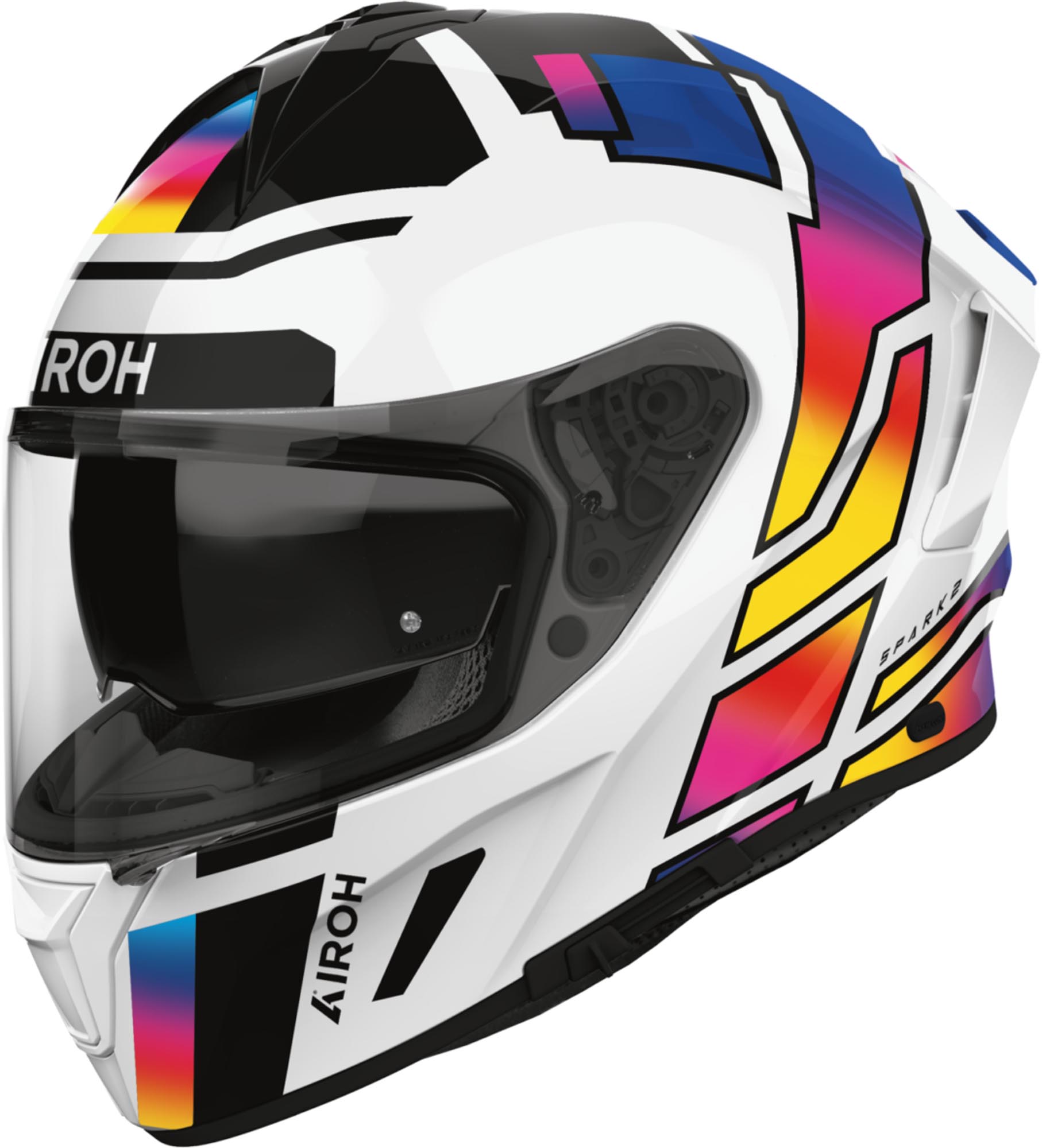 Airoh Spark 2 Lively Helmet white/multicolored M (57/58) Figure 1