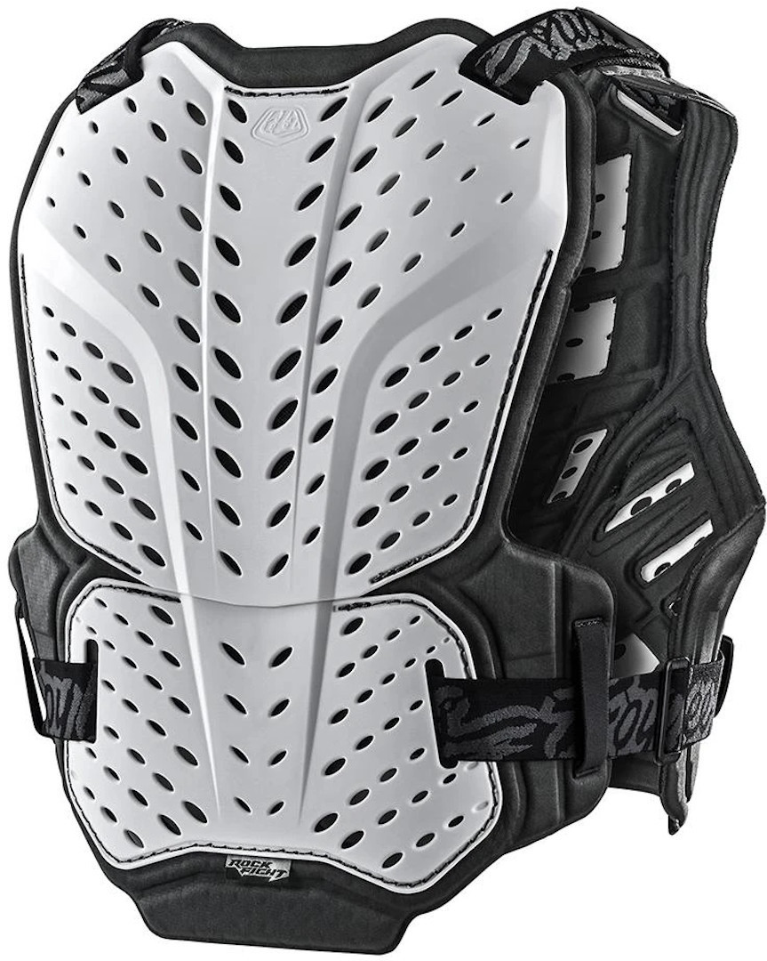 Troy Lee Designs RockFight Vestă de protecție alb M/L Figura 2
