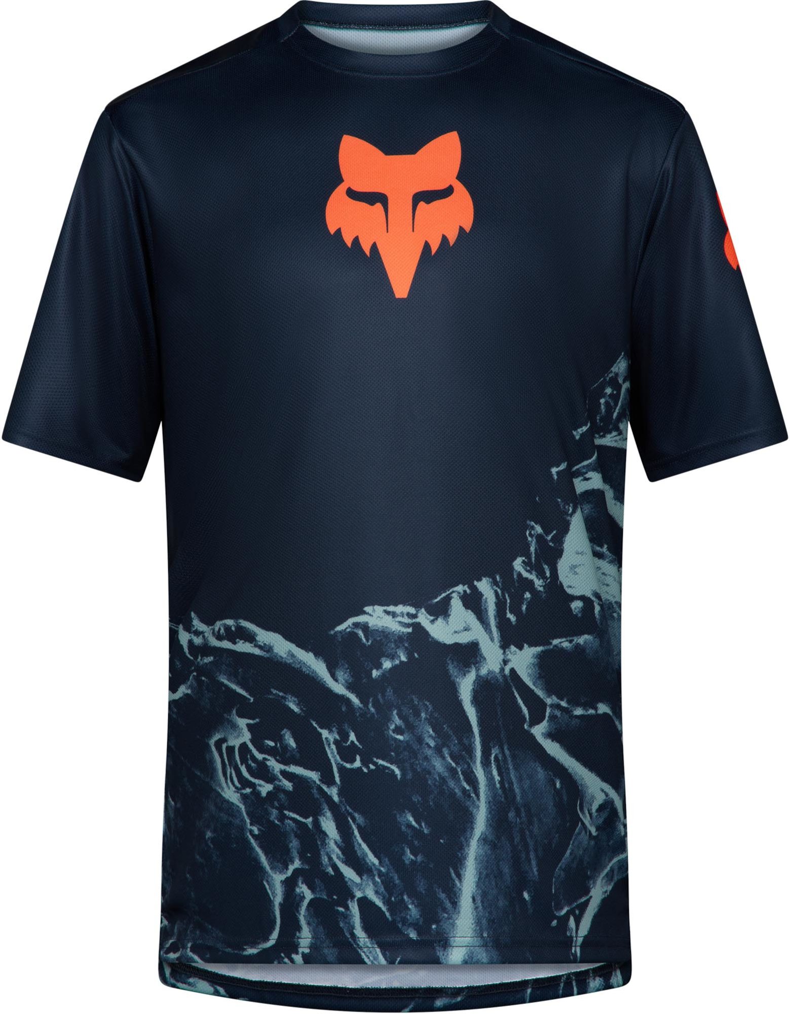 FOX Ranger Image Print Maillot de vélo bleu M Figure 1