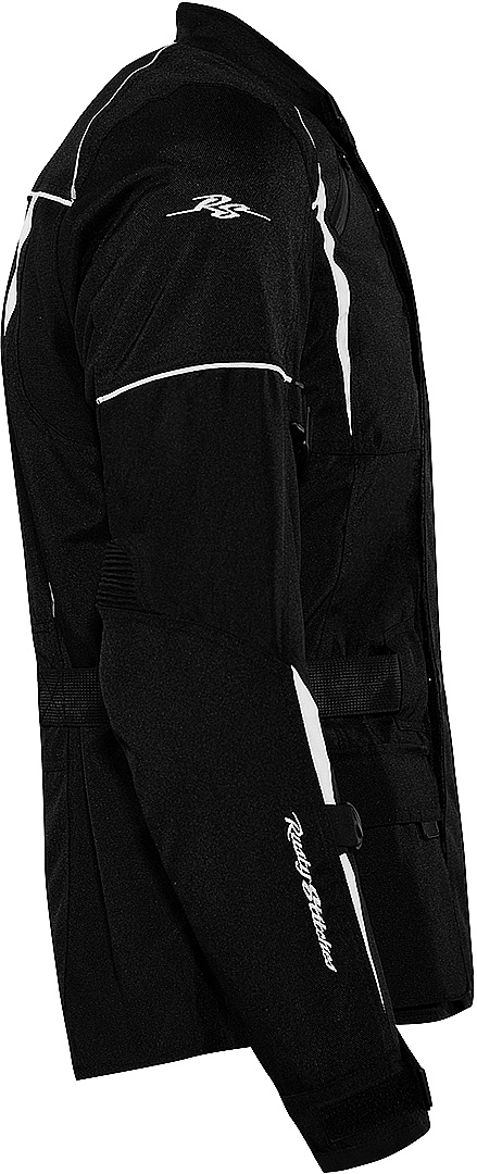 Rusty Stitches Jenny Damen Motorrad Textiljacke schwarz/schwarz 40 Abbildung 4