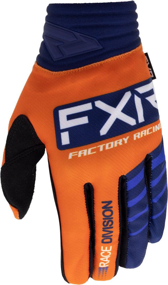 FXR Prime 2023 Motocross Handsker orange/blå M Figur 1