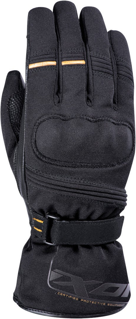 Ixon Pro Field Damen Motorradhandschuhe schwarz/gold S Abbildung 1