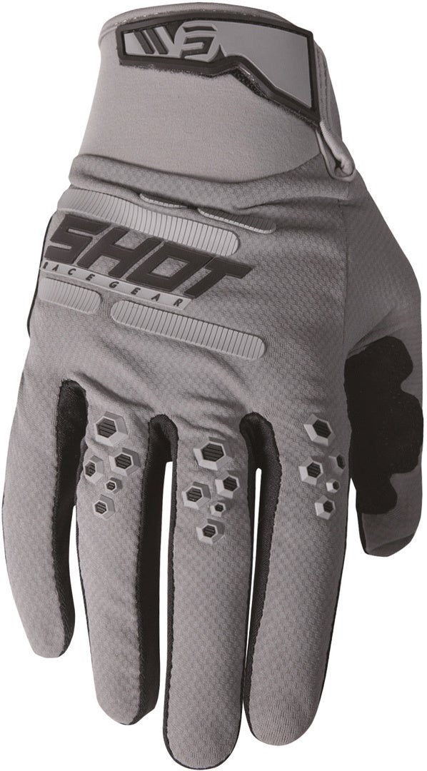 Shot Vision Gants de motocross gris 11 Figure 1