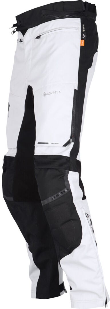 Richa Brutus Gore-Tex waterproof Motorcycle Textile Pants light grey/black XXL Figure 2