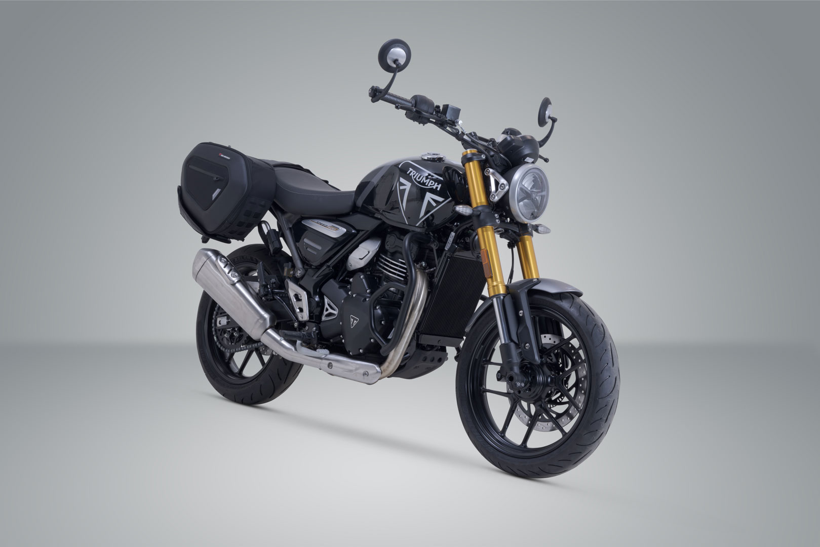 Set de geantă SW-Motech PRO BLAZE H - Negru. Triumph Speed 400 / Scrambler 400 X (23-). Figura 2