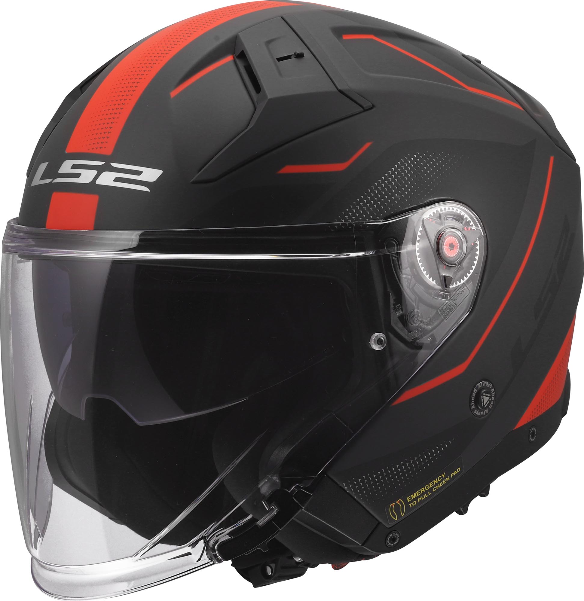 LS2 OF603 Infinity II Veyron Open-Face Helmet L (59/60) Figure 1