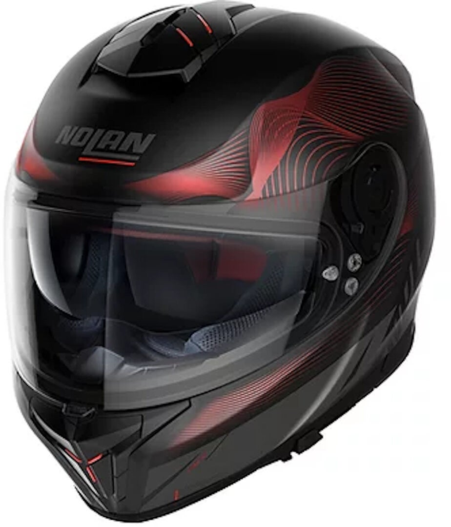 Nolan N80-8 Powerglide N-Com Casco nero/rosso M (58/59) Figura 1