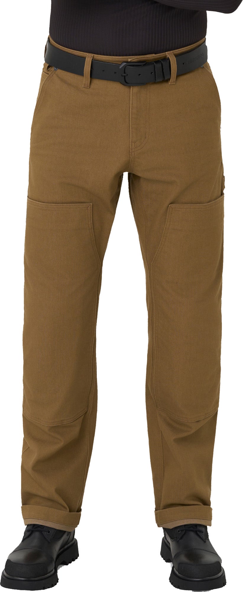 Pando Moto Tekton Pantalones textiles de motocicleta marrón/amarillo 32/32 Figura 1