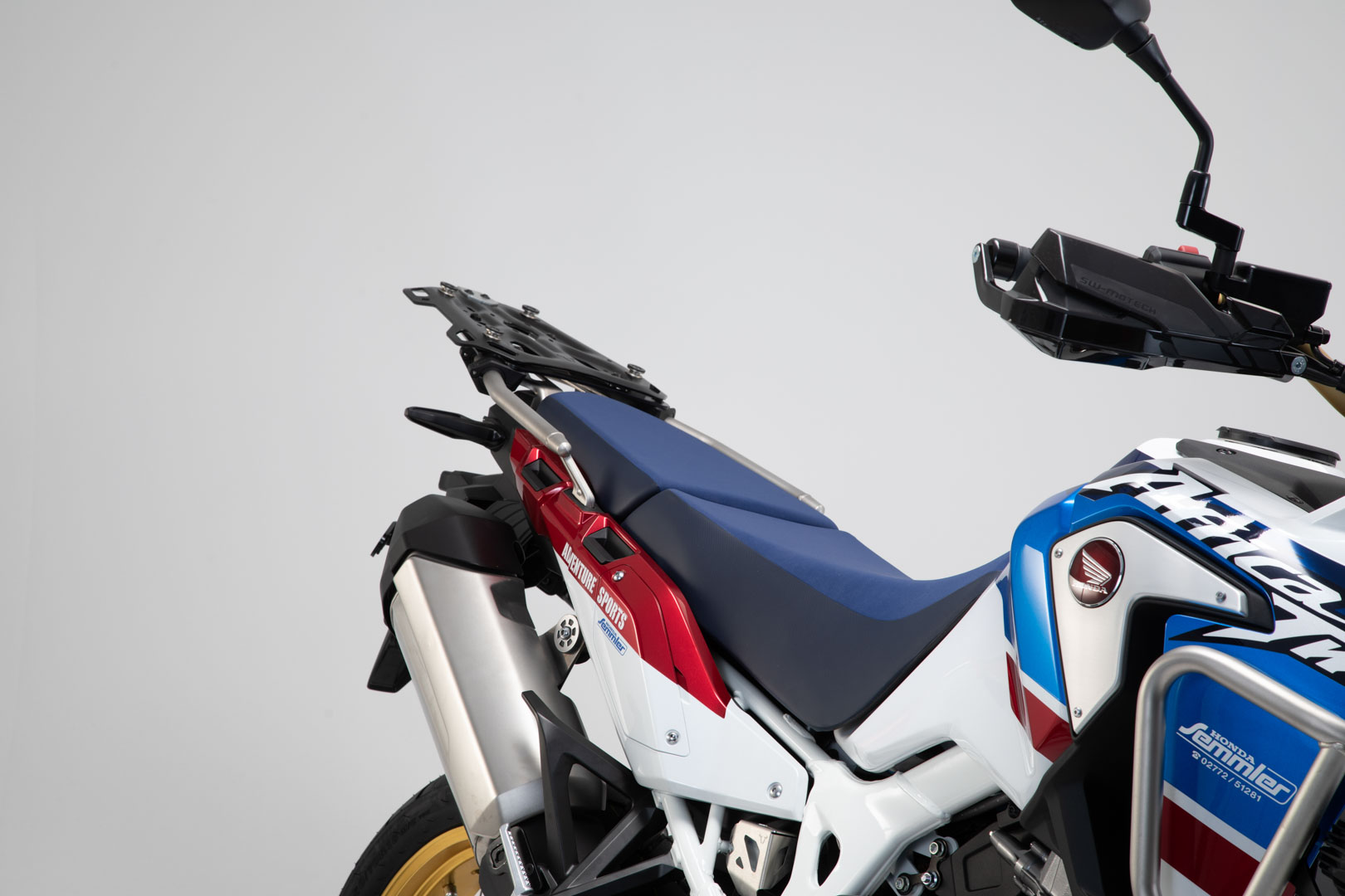 SW-Motech PRO ediție off-road cu portavion lateral - Negru. Honda Africa Twin / Adv Sports (18-). Figura 3