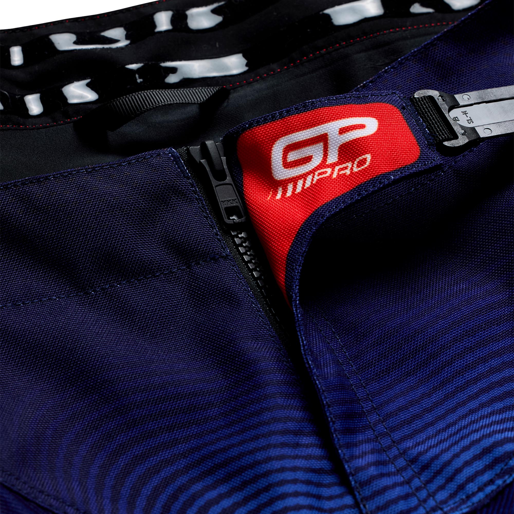 Troy Lee Designs GP Pro Imprint Motocross Pants blue/orange 30 Figure 8