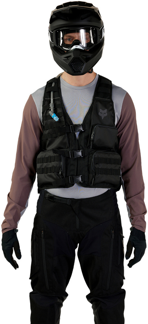 FOX Legion Tac Vestă de motocross negru S/M Figura 2