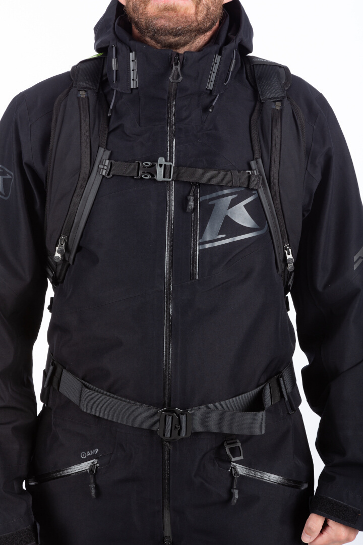 Klim Atlas 14 Avalanche Rucsacul cu airbag negru/galben Figura 2