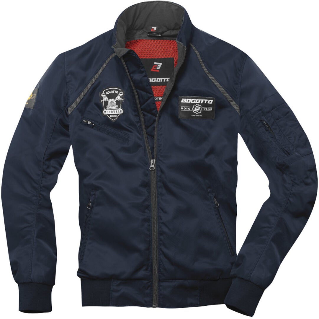 Side view of Bogotto Boston Motorcycle Textile Jacket