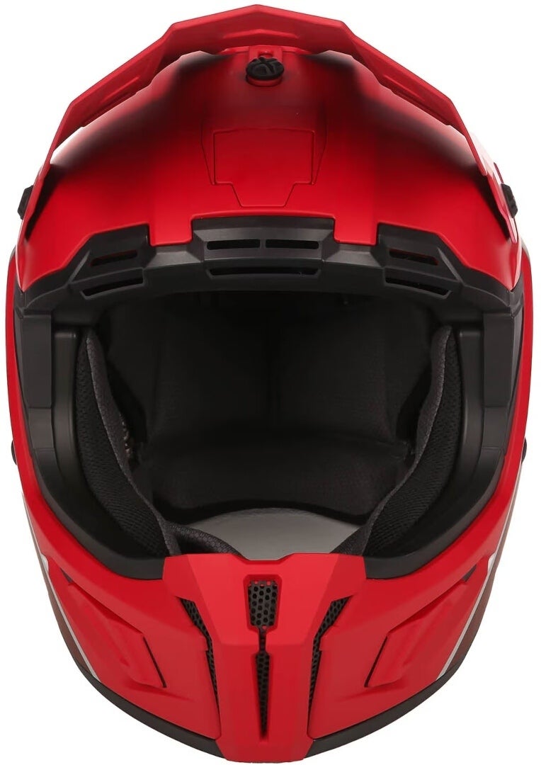 Klim T1 Freeride Snescooter hjelm rød mat/grå mat S (55/56) Figur 5
