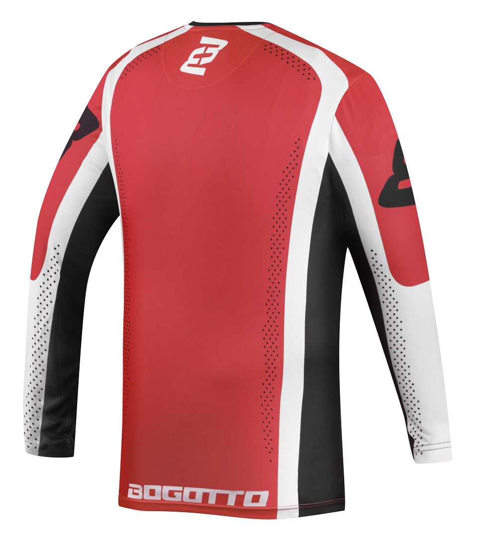 Bogotto Ares-MTN Motokrosový dres černá/červená/bílá S Obrázek 2