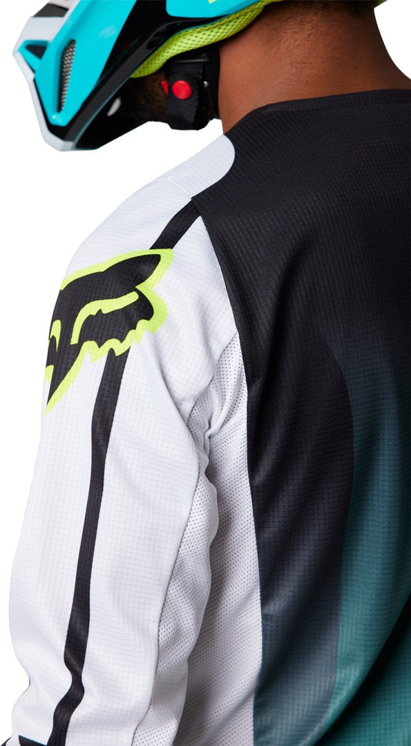 FOX 180 Leed Motorcross jersey turquoise M Figuur 2