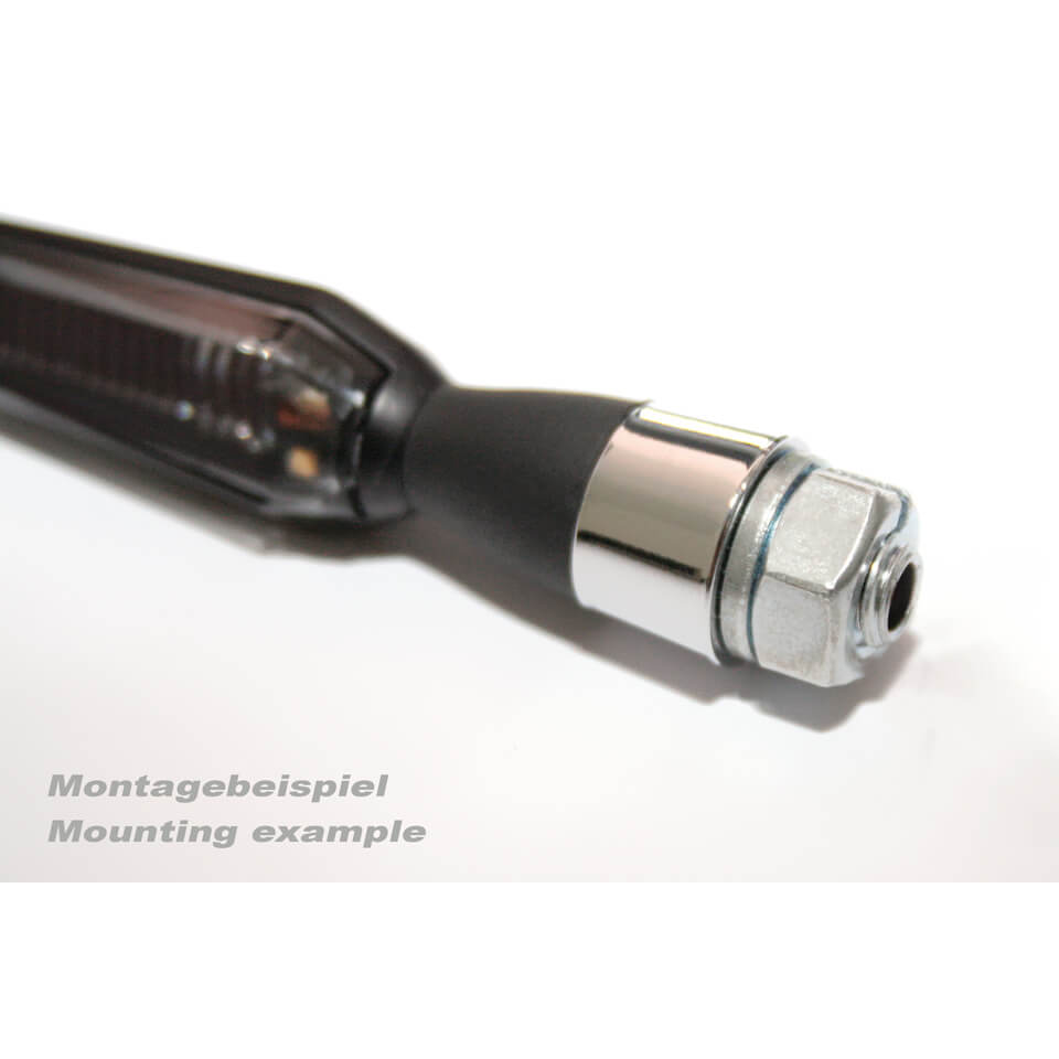 HIGHSIDER Distanzhülse konisch für M8 Gewinde Chrome Figura 2