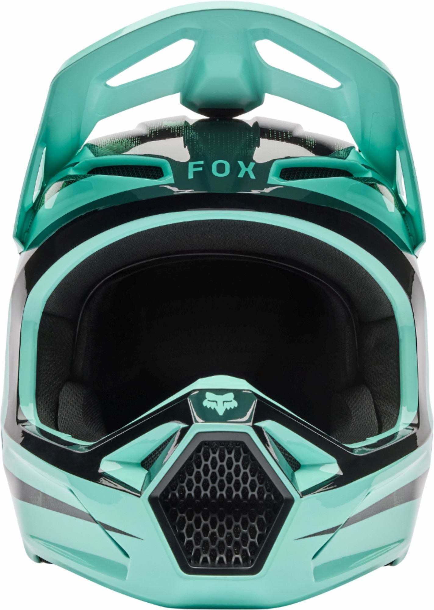 FOX V1 Kairos Casco da motocross nero/turchese M (57/58) Figura 3