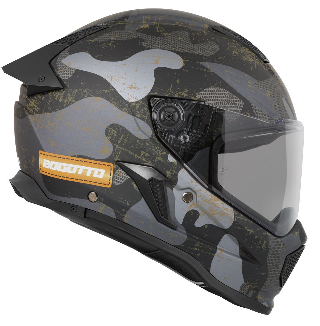 Bogotto Rapto Camo Casco nero opaco/grigio 2XL Figura 18