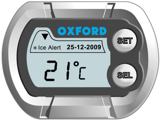 Oxford Deluxe Motorcykel Digital Klocka Figur 3