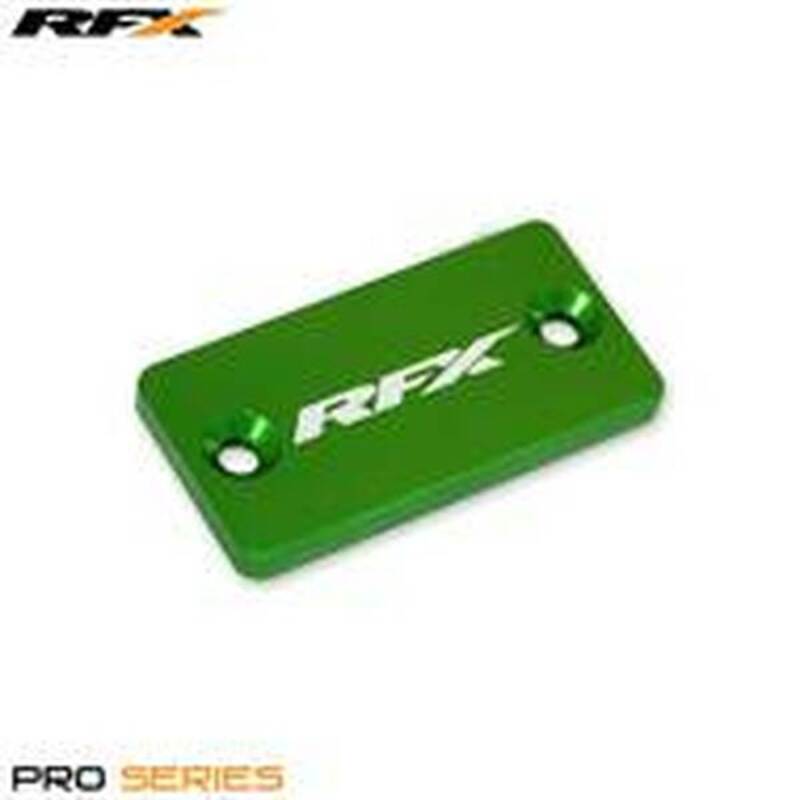 Rfx Green Pro Reservoir Cap Kit Kit (Green) - Kawasaki Kxf250/450
