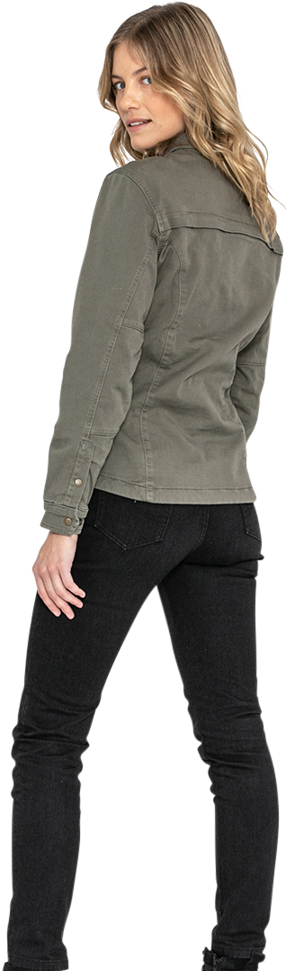 John Doe Motoshirt XTM Dámská košile olive 2XL Obrázek 6
