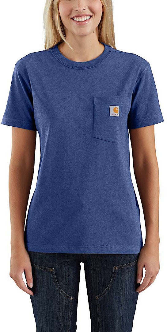 Carhartt Workwear Pocket Maglietta donna Indaco L Figura 2