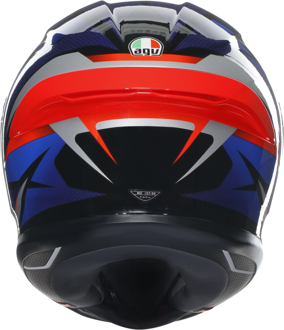 AGV K6 S Karve 2.0 Helmet black/red/blue L (59/60) Figure 5