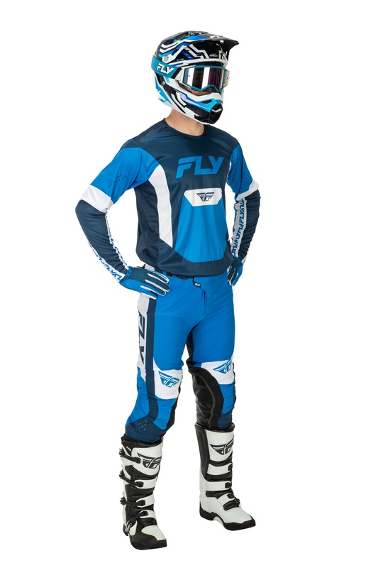 FLY Racing Lite Pants - Blå/Vit Figur 7