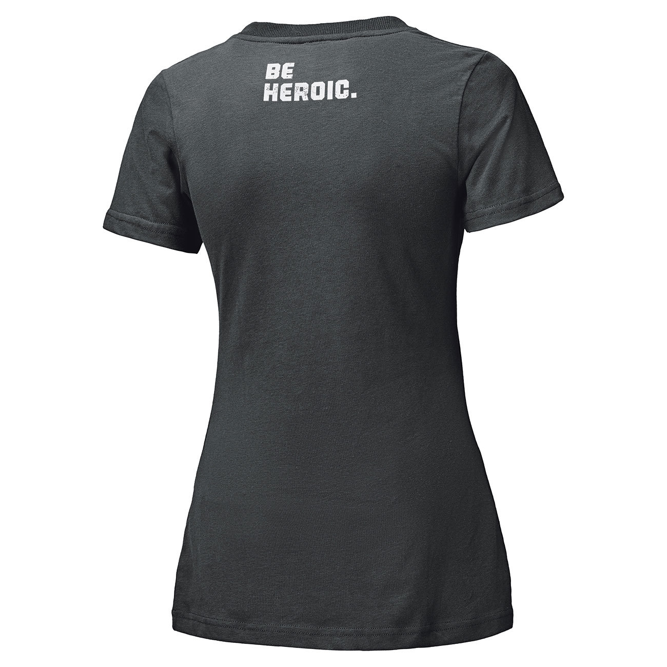 Held Be Heroic レディースTシャツ ダークグレー S 図2